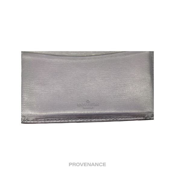 🔴 Louis Vuitton MALLETIER Card Holder Wallet - Black Epi - Picture 7 of 7